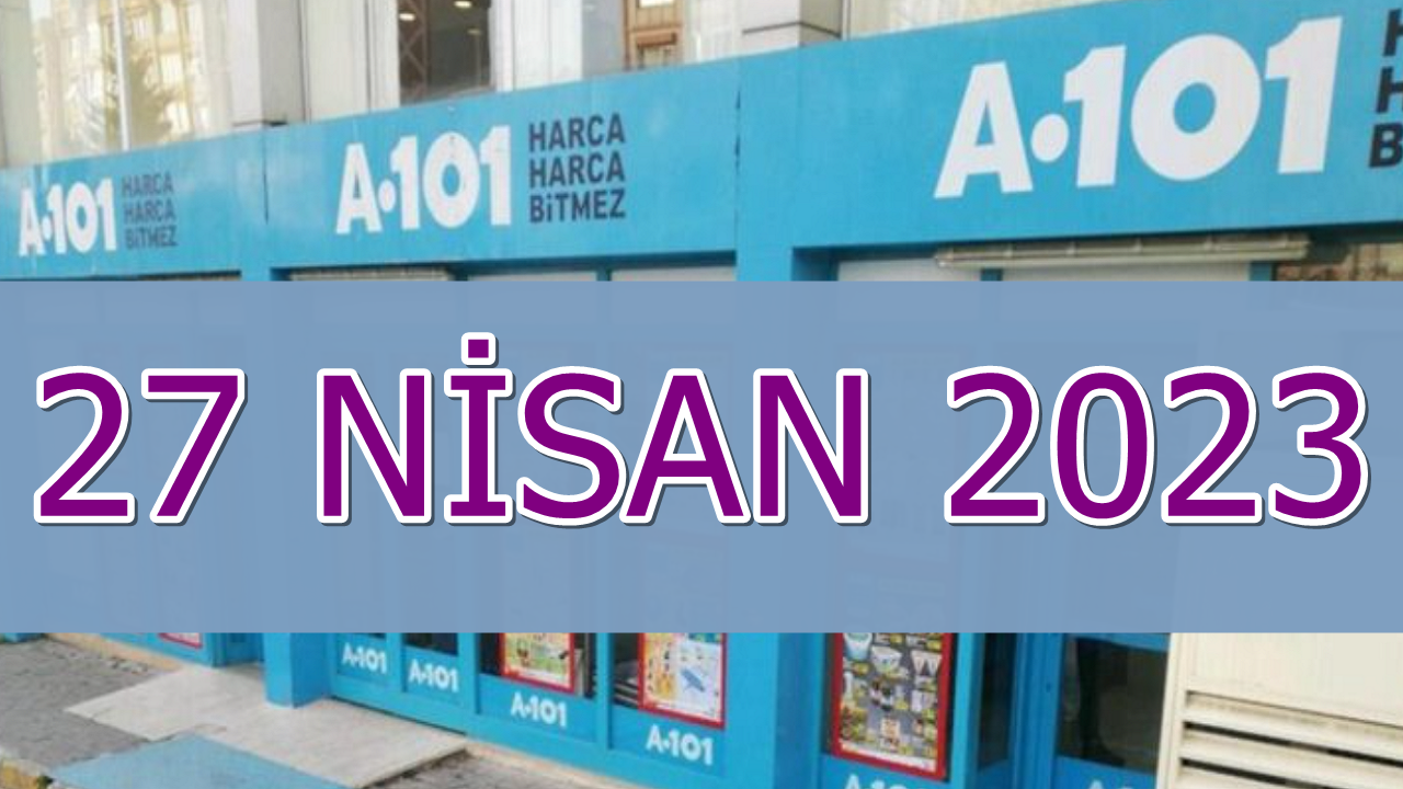 A101 27 Nisan Perşembe Aktüel Ürünler Kataloğunda İndirim Yağmuru!