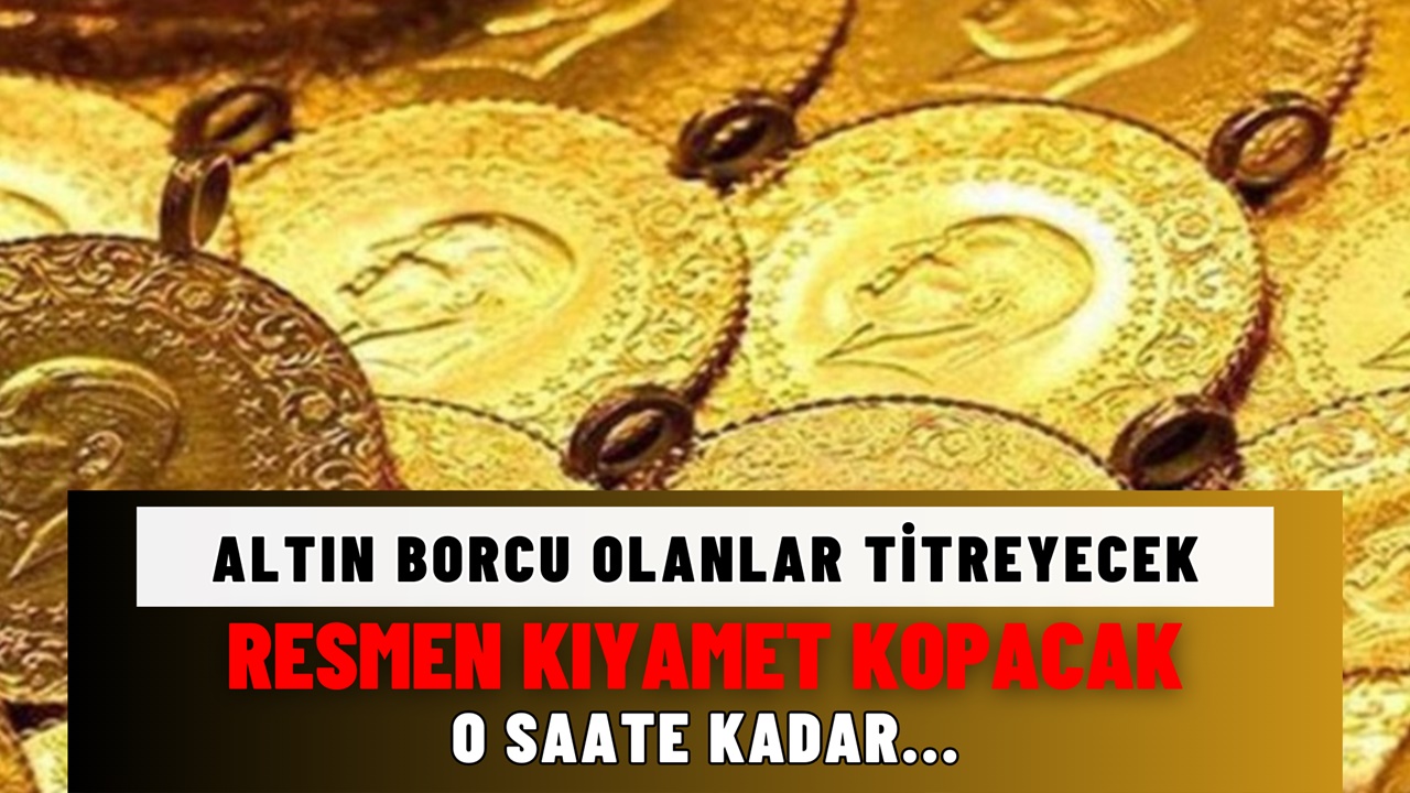 Altın fiyatlarında kıyamet saati belli oldu! 21.00’de altın piyasasında yer yerinden oynayacak