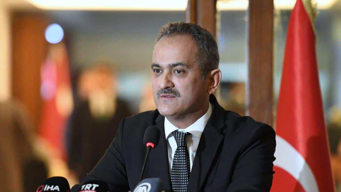 Mahmut Özer, 100 Öğrencisi Bulunan Her Okula Rehber Öğretmen Atayacaklarını Açıkladı