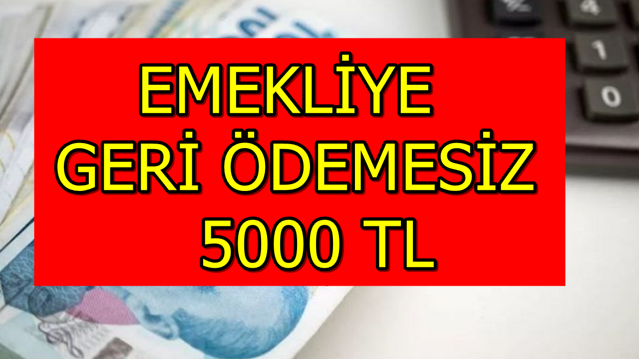 Ne Varsa Kamu Bankasında Var! Emekliye 5000 TL Ödeme Yapılacağı Duyuruldu!
